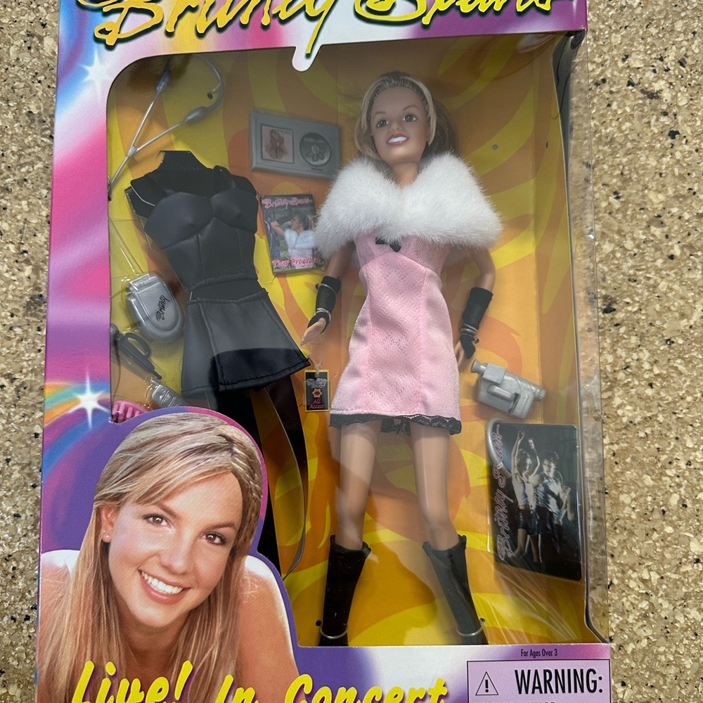 Concert Star Doll with Pink Outfit